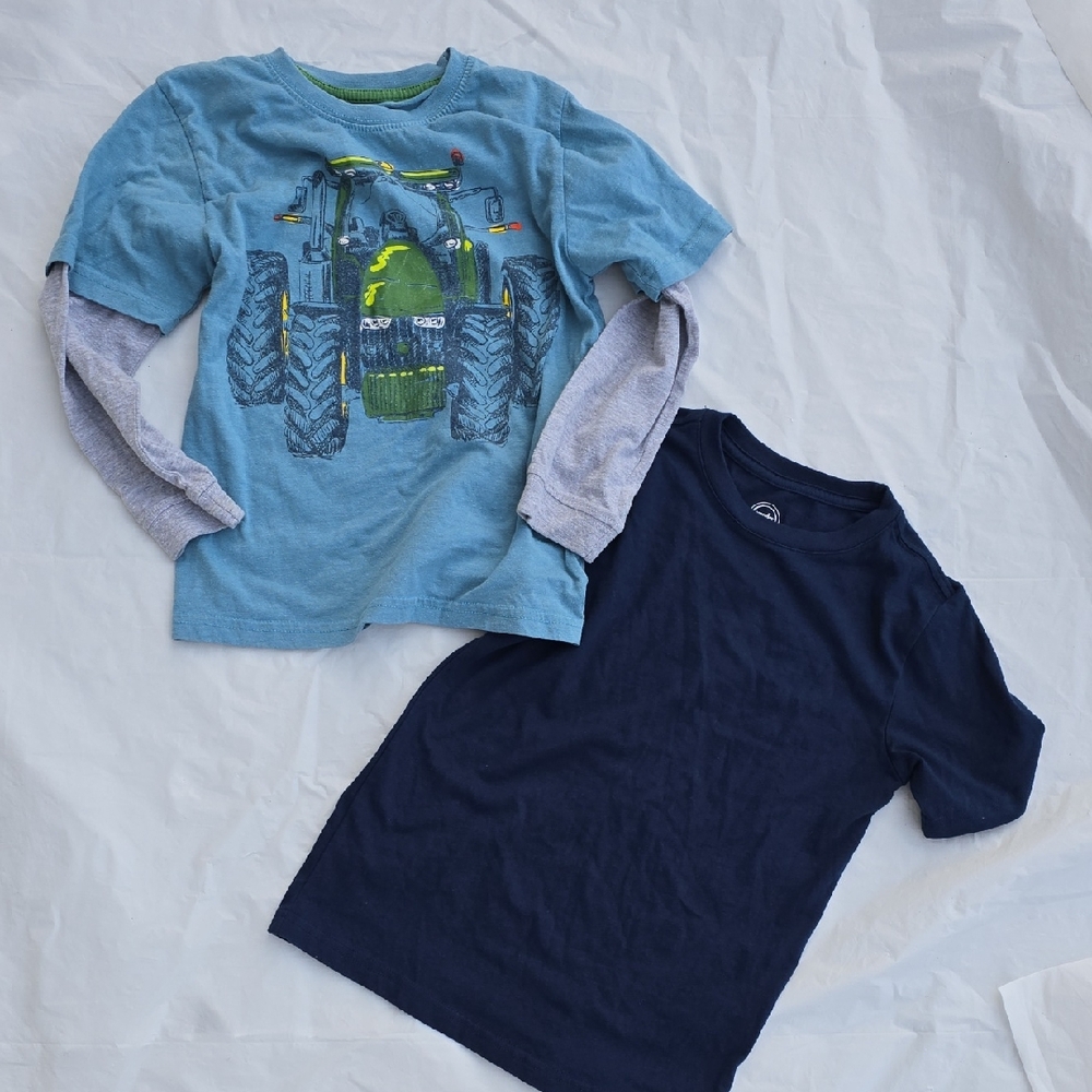 John Deere Boys Long Sleeved Shirt 6 Wonder Nation Boys Tshirt S 6-7